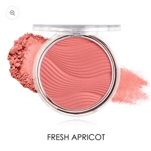 Seraphine Botanicals tea+rose streak free satin blush in fresh apricot NIB